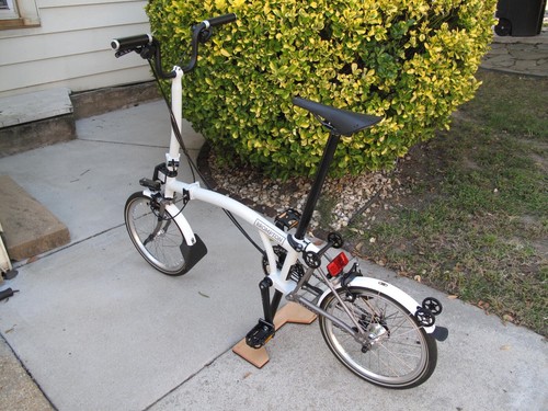 Brompton h6l white - white, and