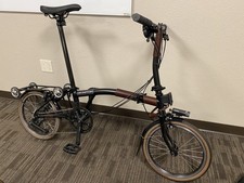 Upgraded Brompton C-Line Black