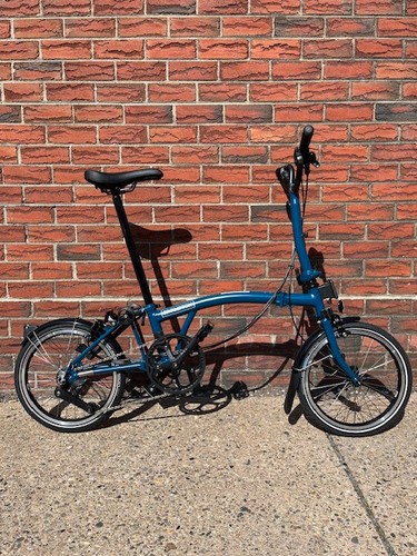 Brompton folding bicycle m12l - bicycle,