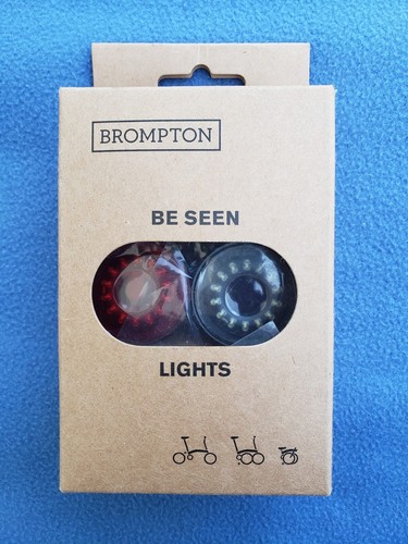 Brompton seen lights front - brompton, be